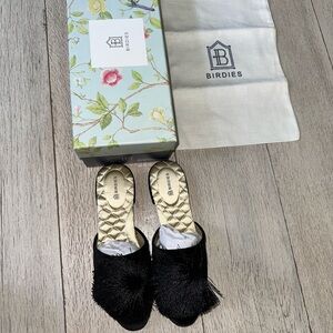 Birdies Black Mules Sleek Comfortable Design